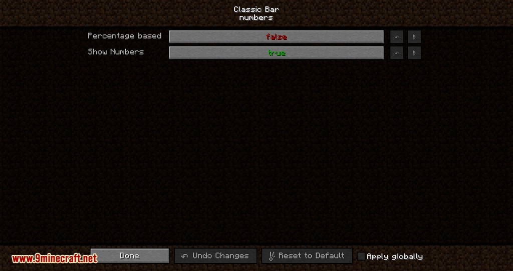 Classic Bars mod for minecraft 03
