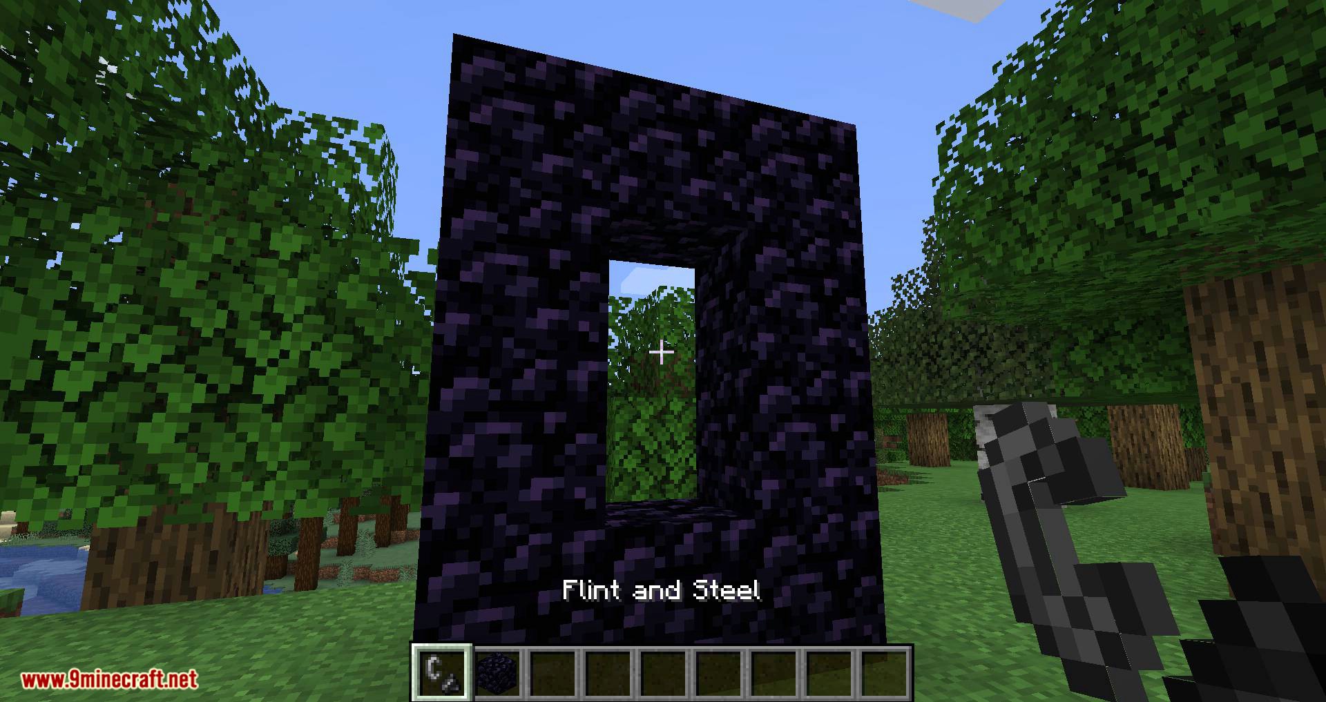 Smaller Nether Portals mod for minecraft 04
