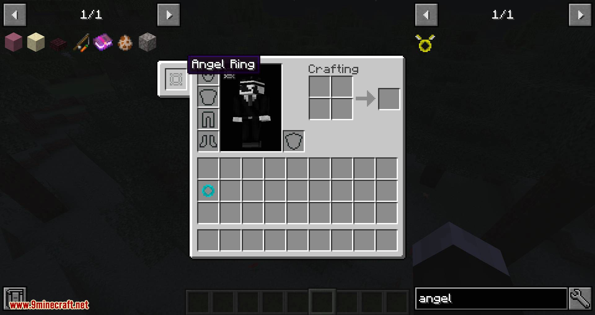 Angel Ring mod for minecraft 03