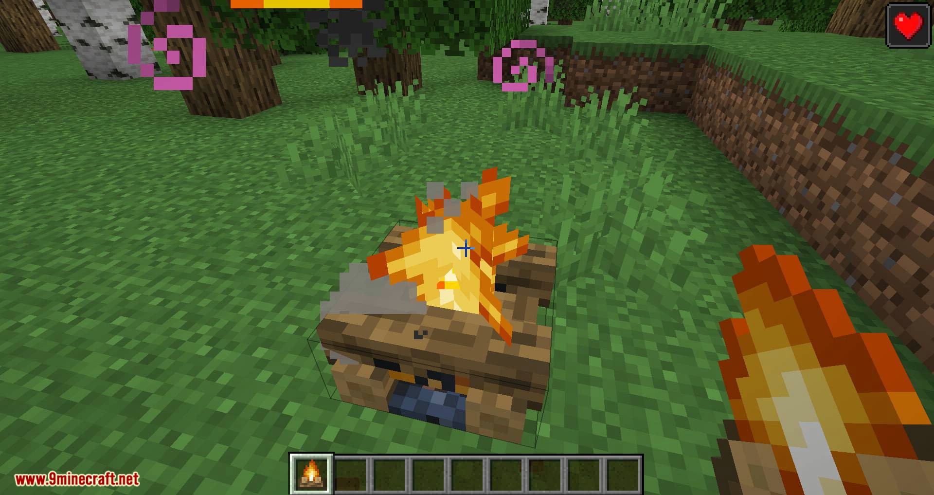 Healing Campfire mod for minecraft 04