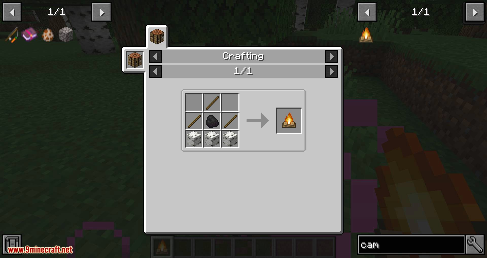 Healing Campfire mod for minecraft 05