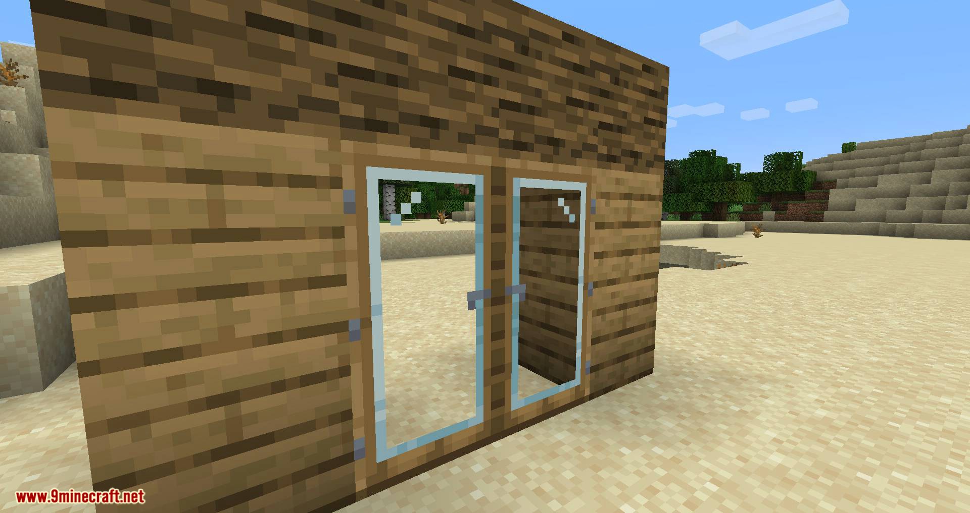 Modern Glass Doors mod for minecraft 03