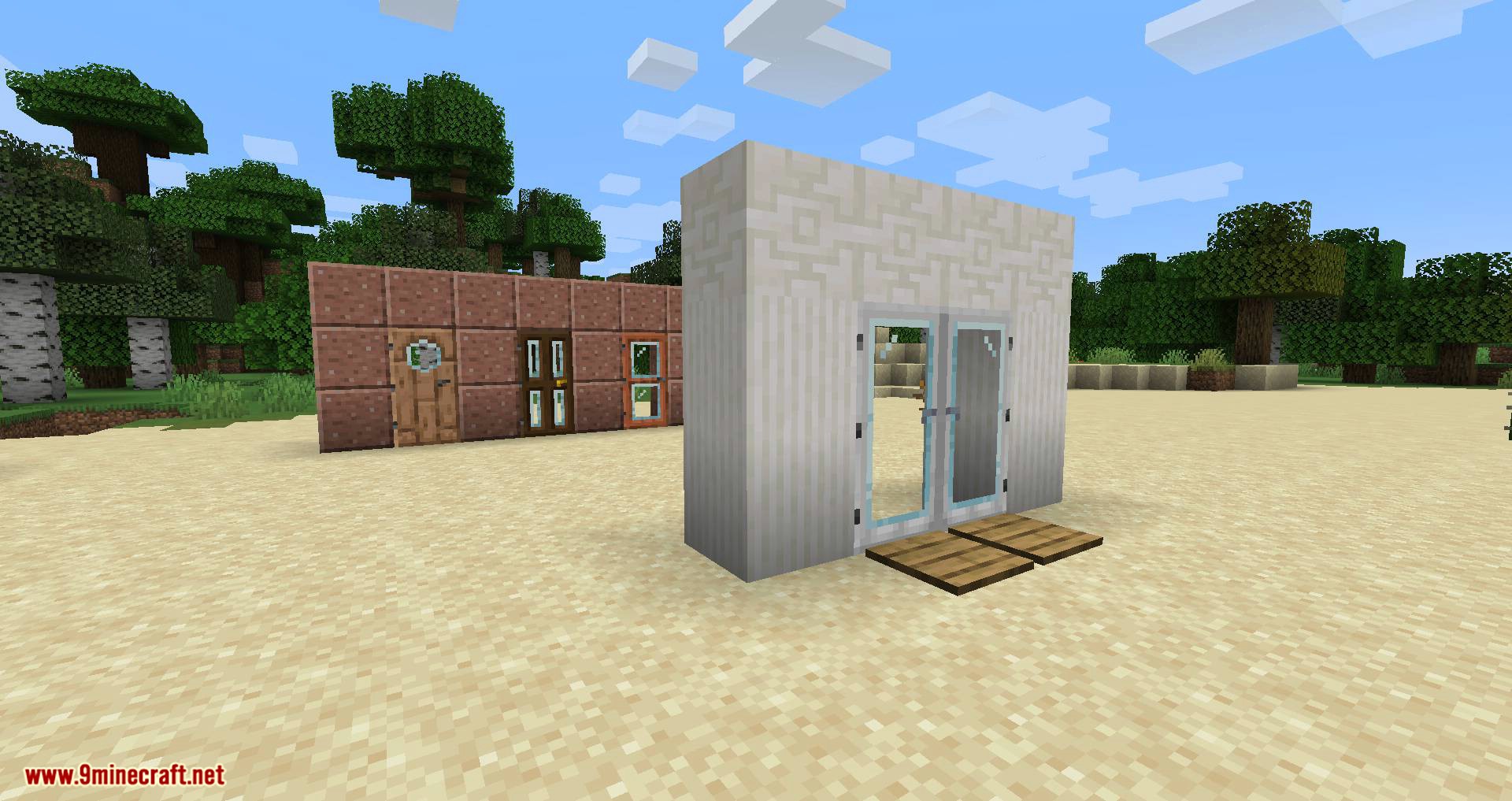 Modern Glass Doors mod for minecraft 10