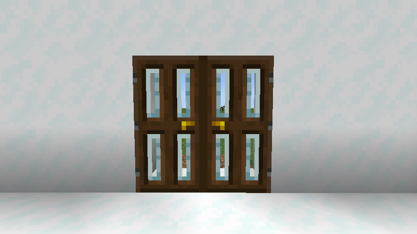 Modern Glass Doors mod for minecraft 25