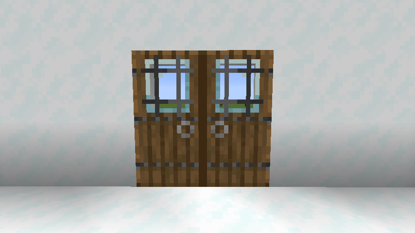 Modern Glass Doors mod for minecraft 26