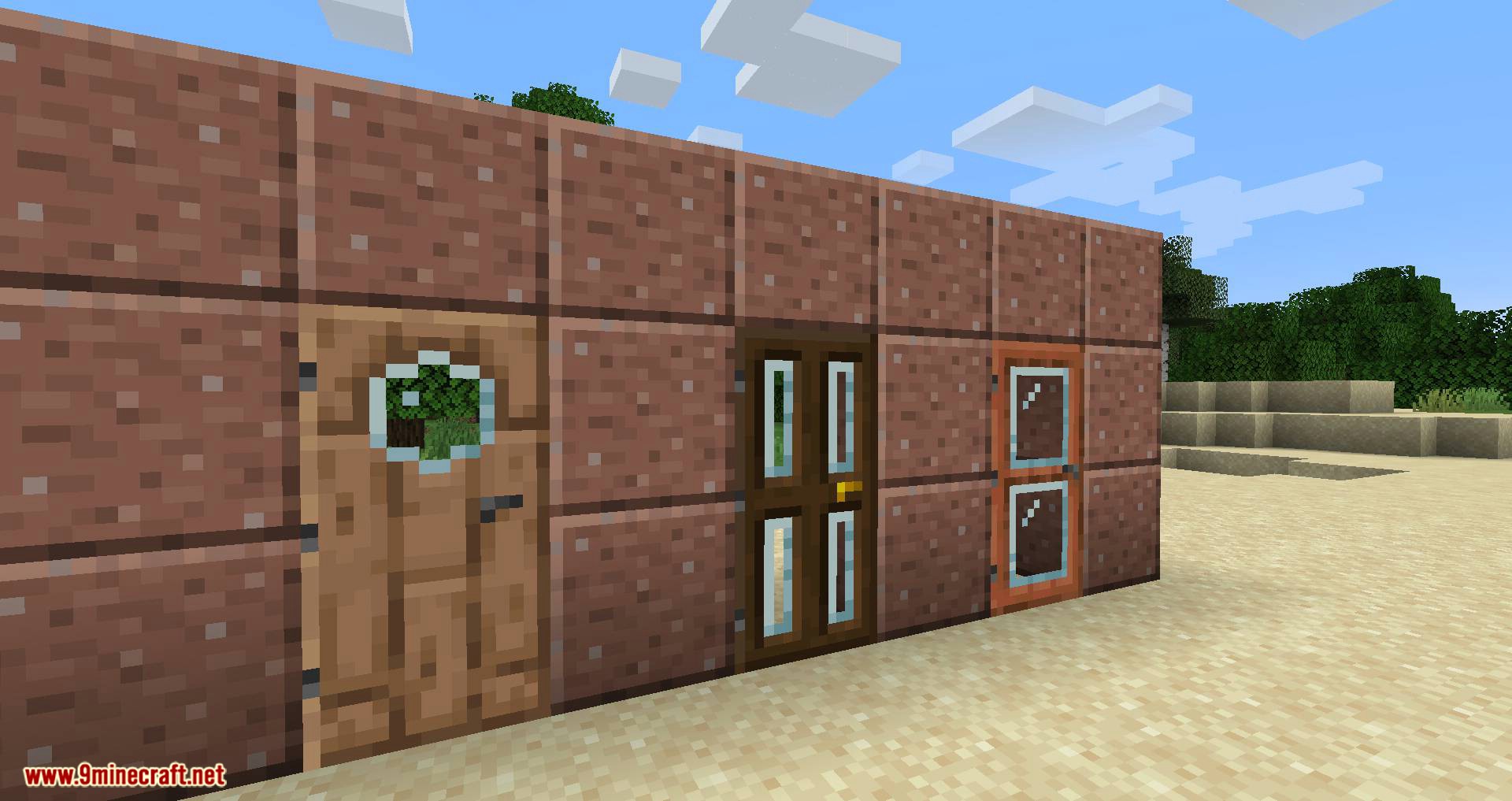 Modern Glass Doors mod for minecraft 06