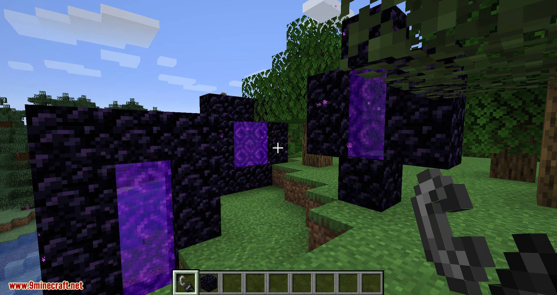 Smaller Nether Portals mod for minecraft 10