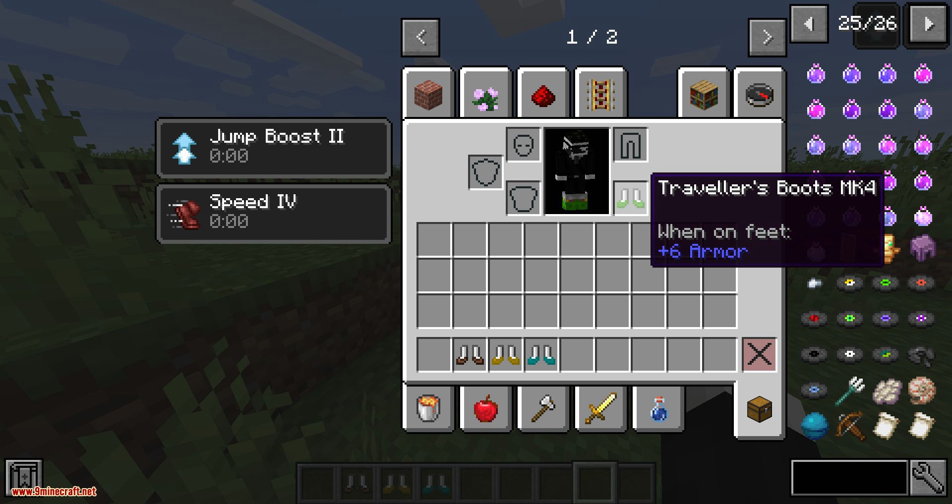 Traveller_s Boots mod for minecraft 07