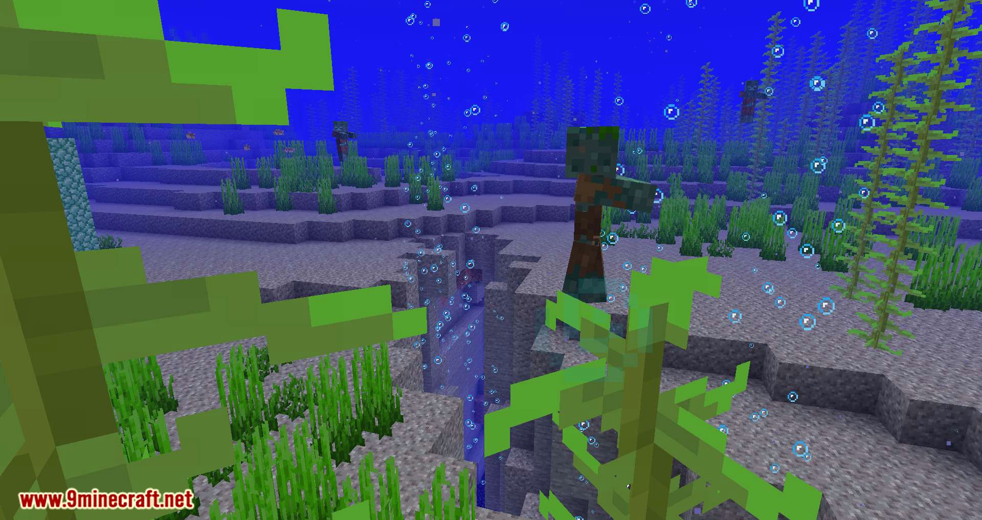 Conduits Prevent Drowned mod for minecraft 09