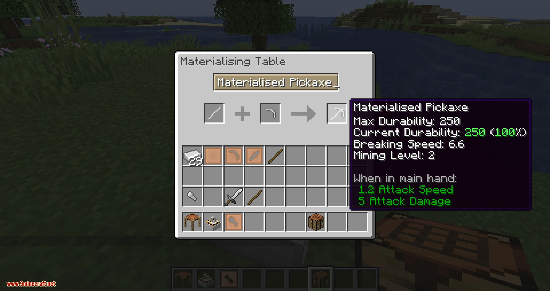 Materialisation mod for minecraft 07