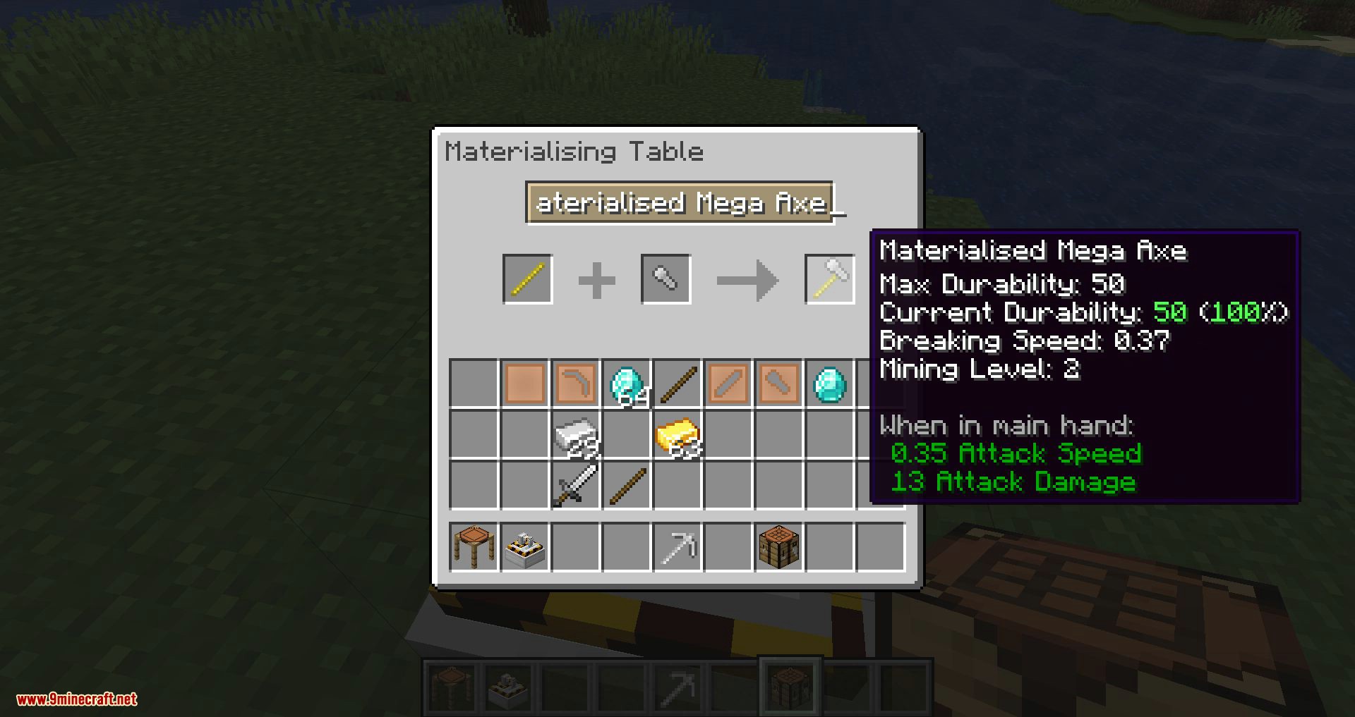 Materialisation mod for minecraft 08