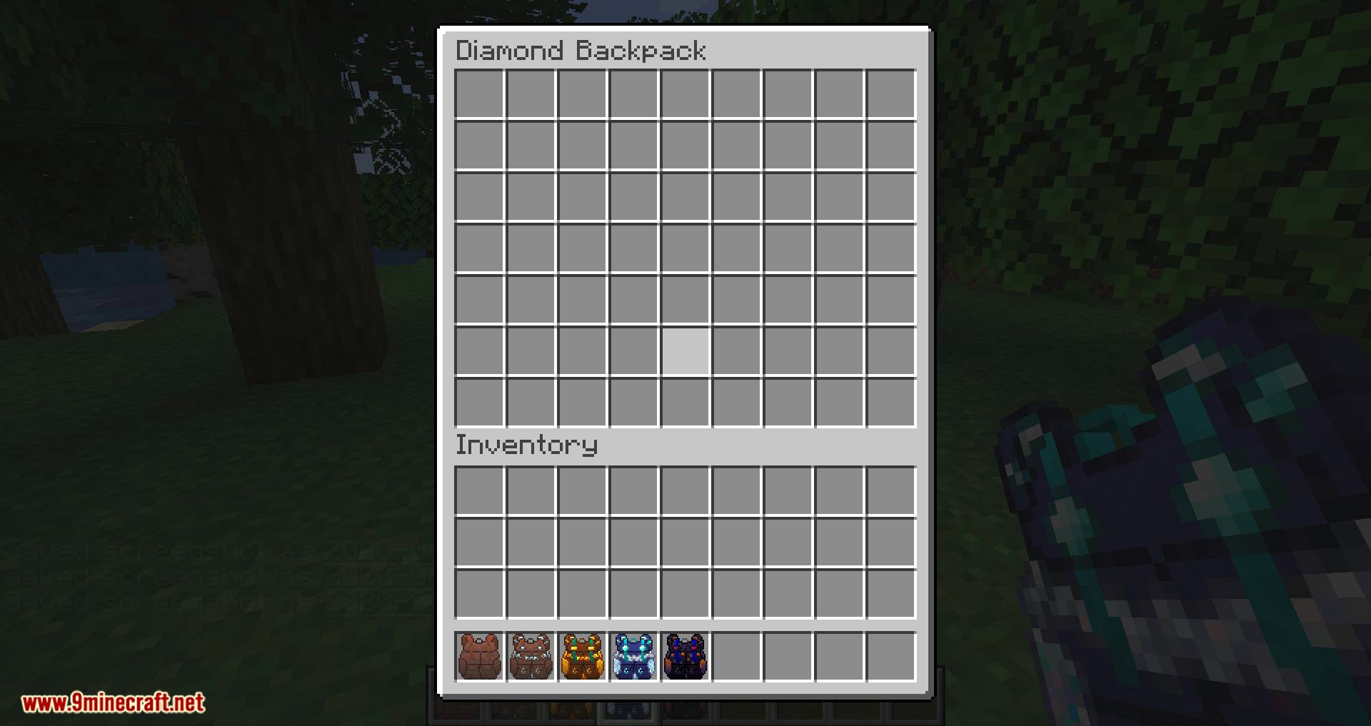 Packed Up Backpacks mod for minecraft 06