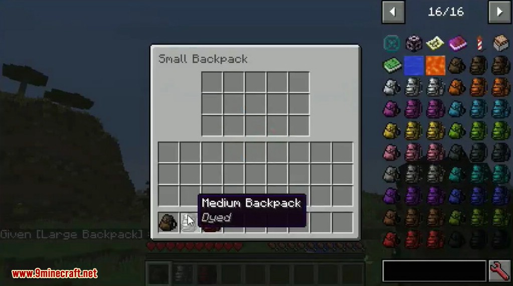 Useful Backpacks Mod Screenshots 3