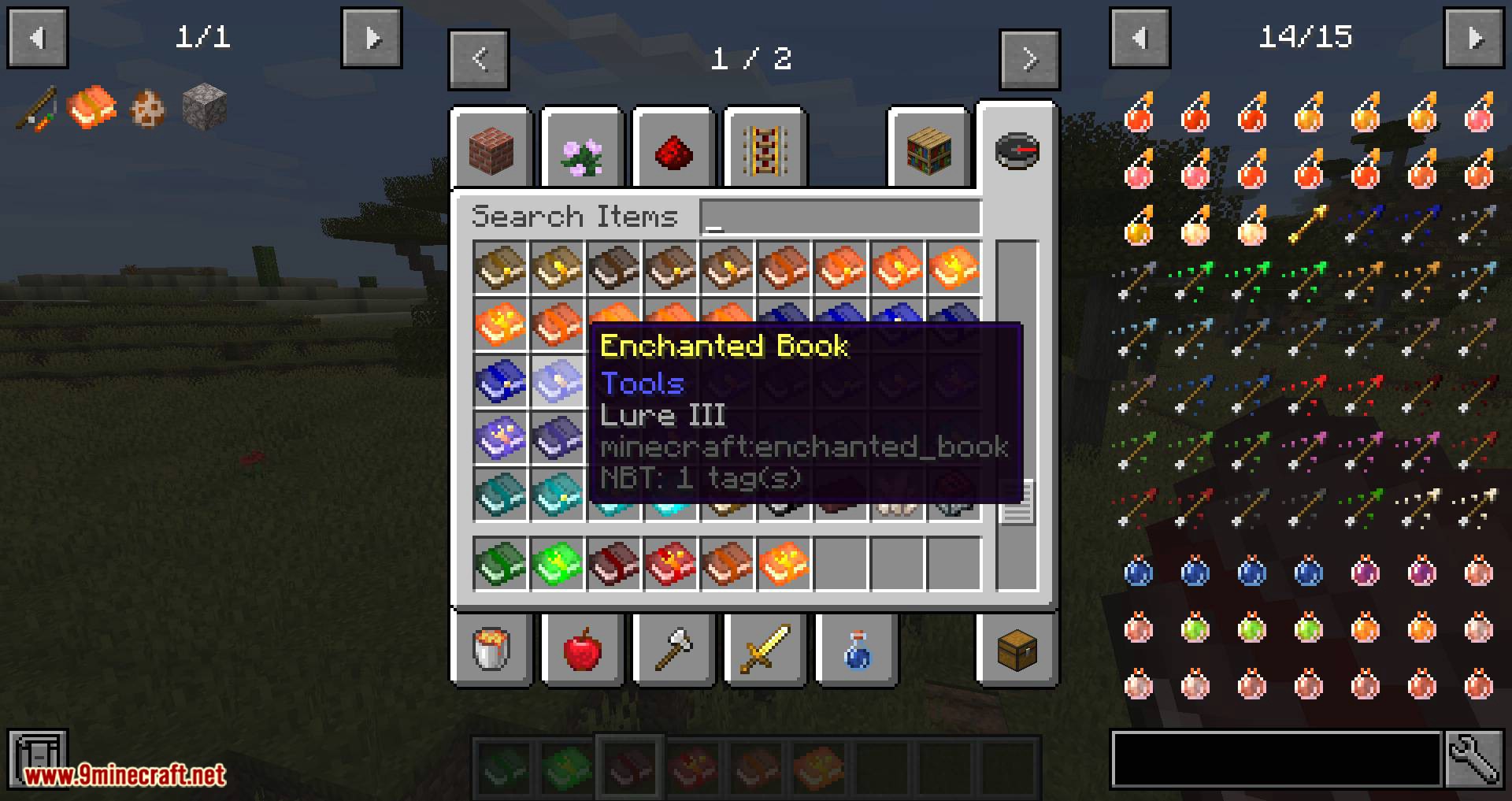 Enchanted Book Redesign mod for minecraft 08