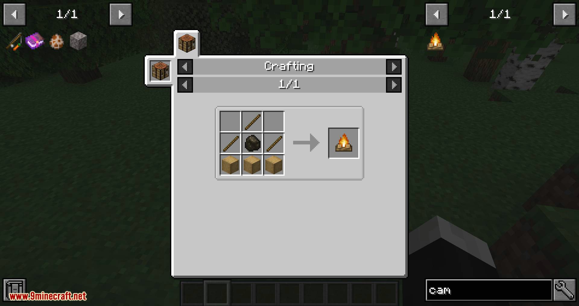 Campfire Torches mod for minecraft 03