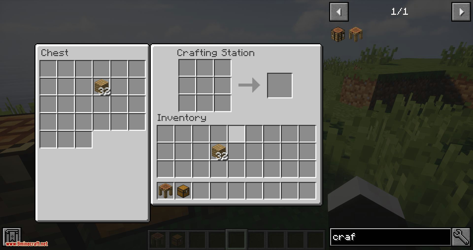 Crafting Station mod for minecraft 05