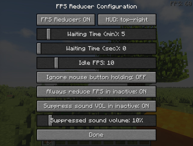 FPS Reducer Mod How to use