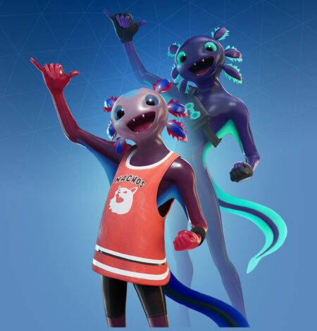 Full List Of Cosmetics Fortnite Axolotl Attack Set Fortnite Skins