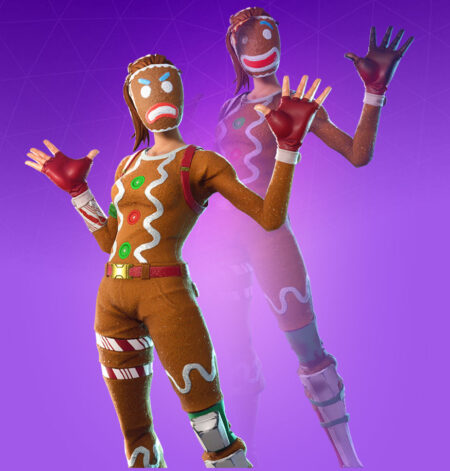 fortnite action figures gingerbread man