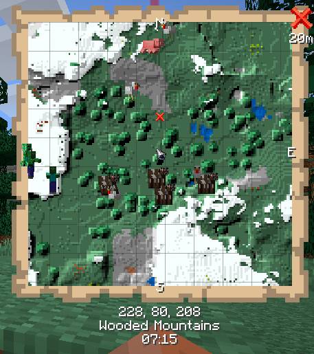 Just Map mod for minecraft 26