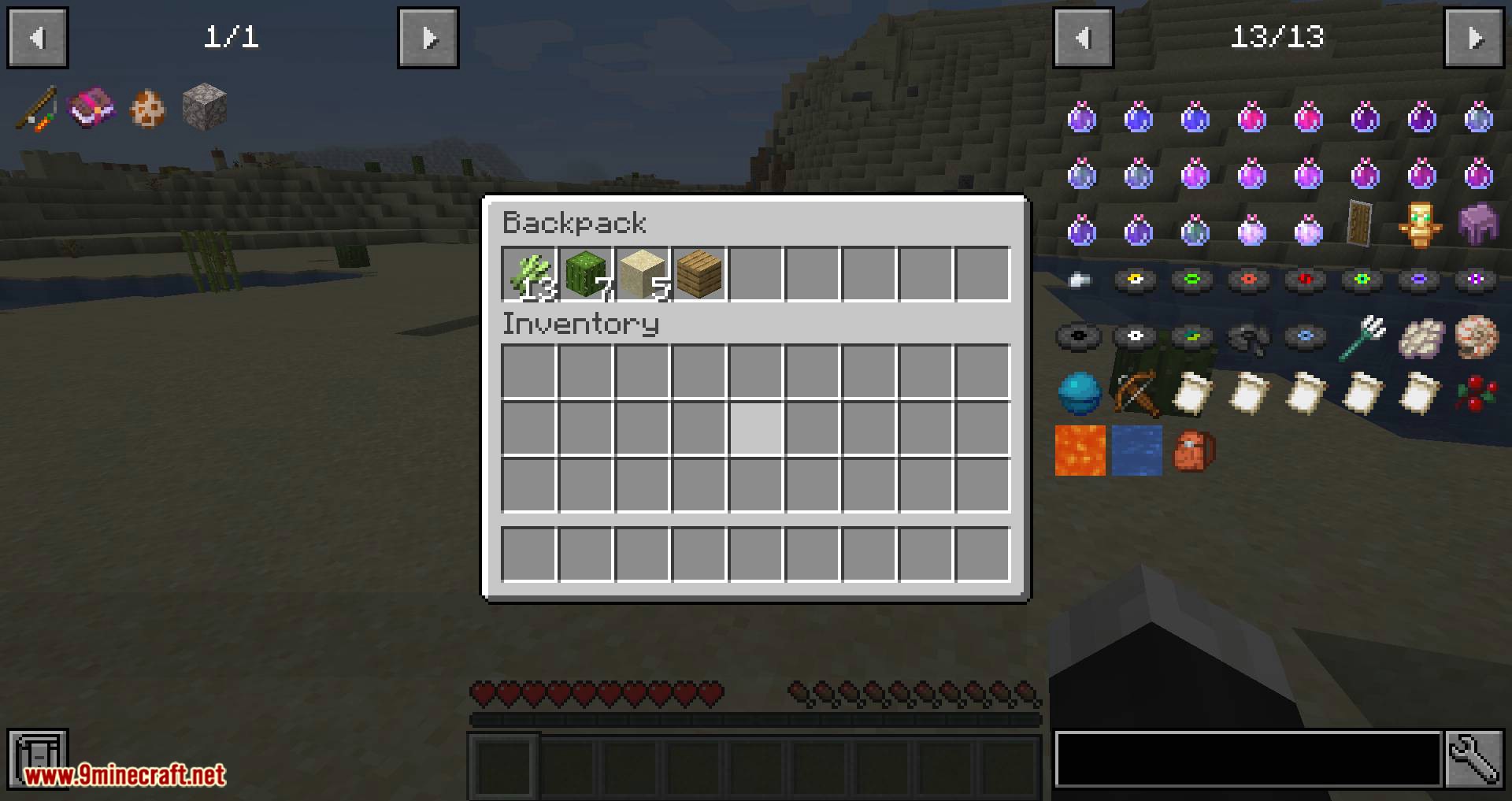 Backpacked mod for minecraft 11