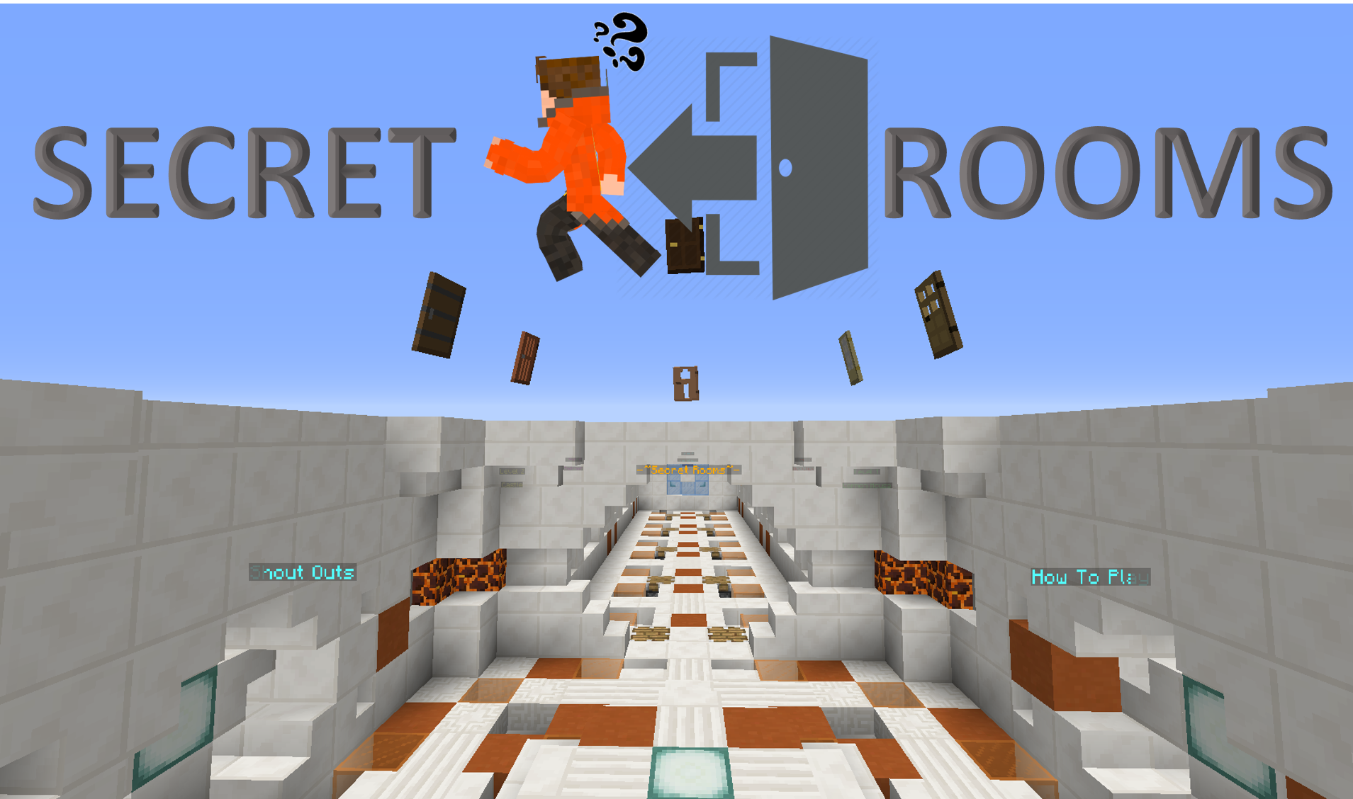 Secret room майнкрафт. Секретная карта майнкрафт. Карта Сикрет рум. Minecraft Secret Room. Головоломки майнкрафт.
