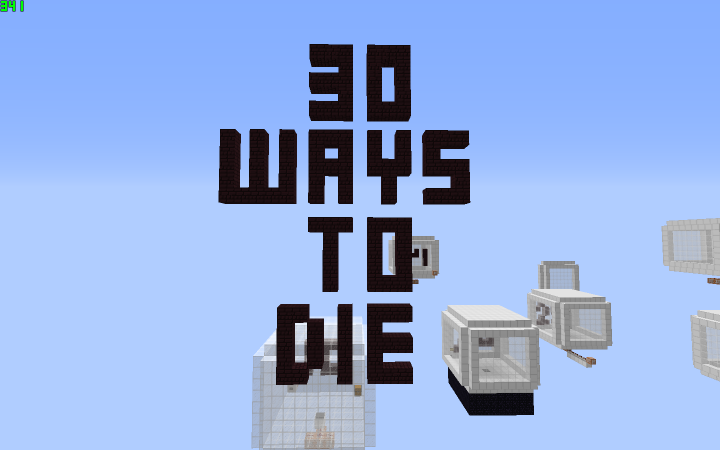 The best Minecraft Puzzle Maps - 30 Ways to Die maps