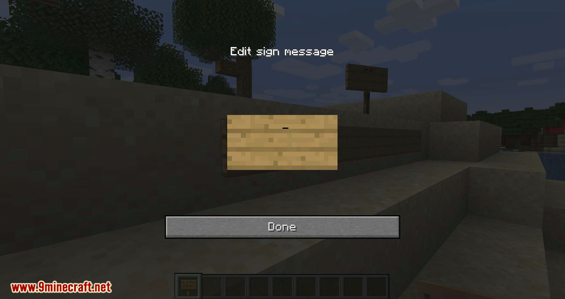 Better Signs mod for minecraft 06