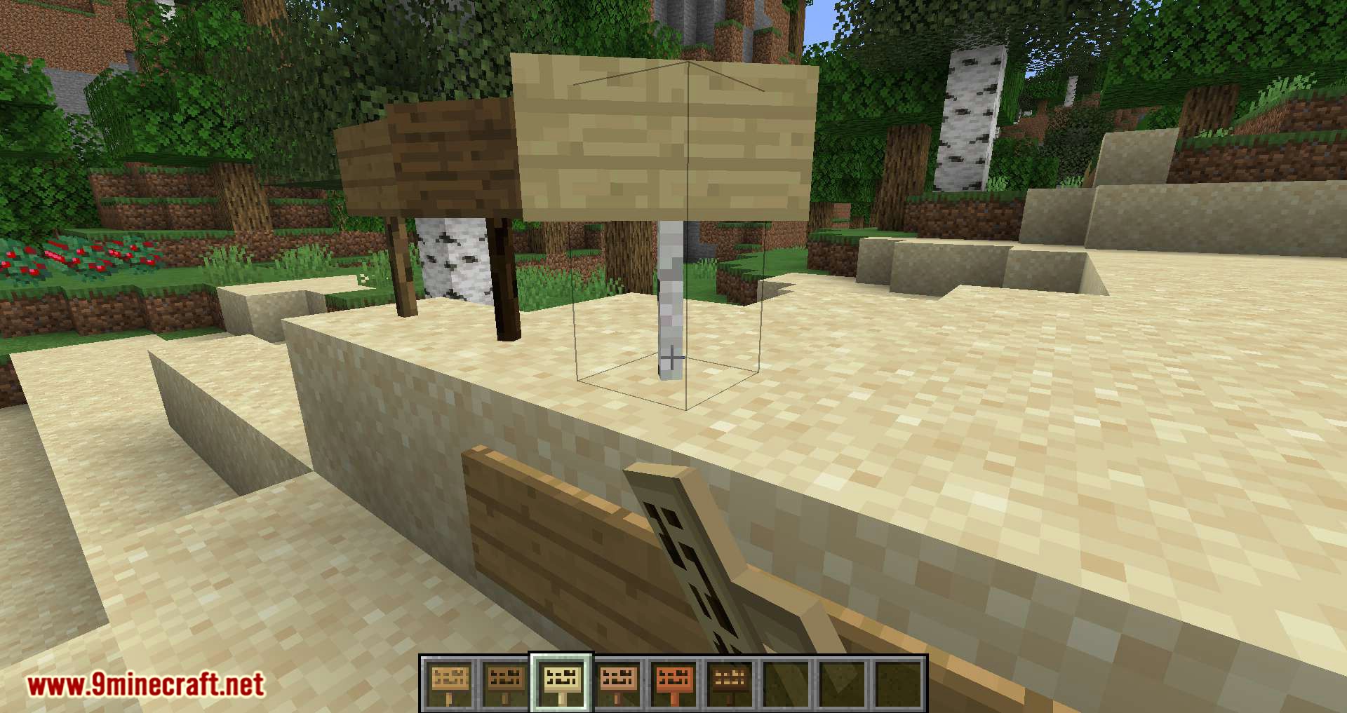 Better Signs mod for minecraft 10