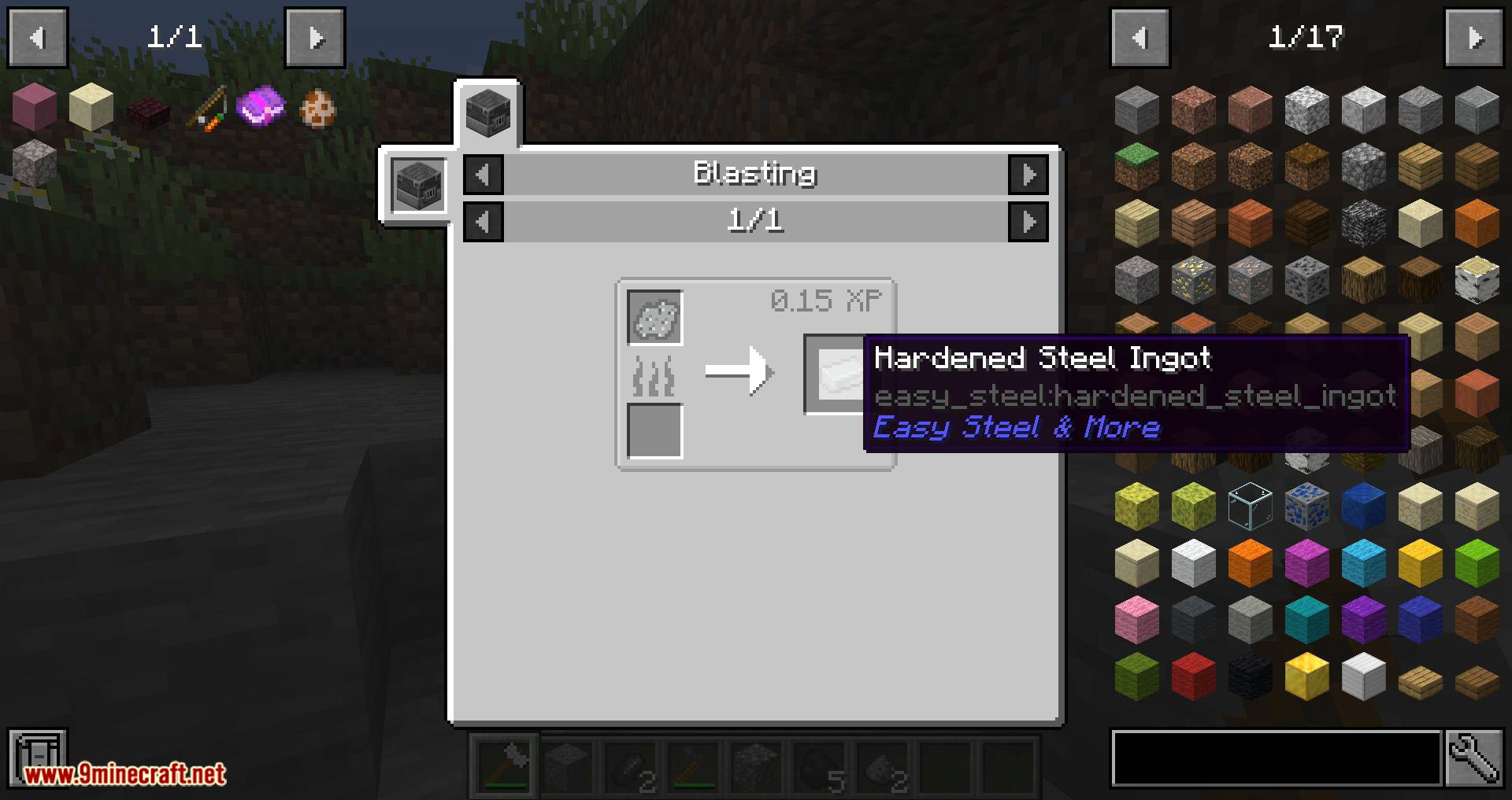 Easy Steel and More mod for minecraft 14
