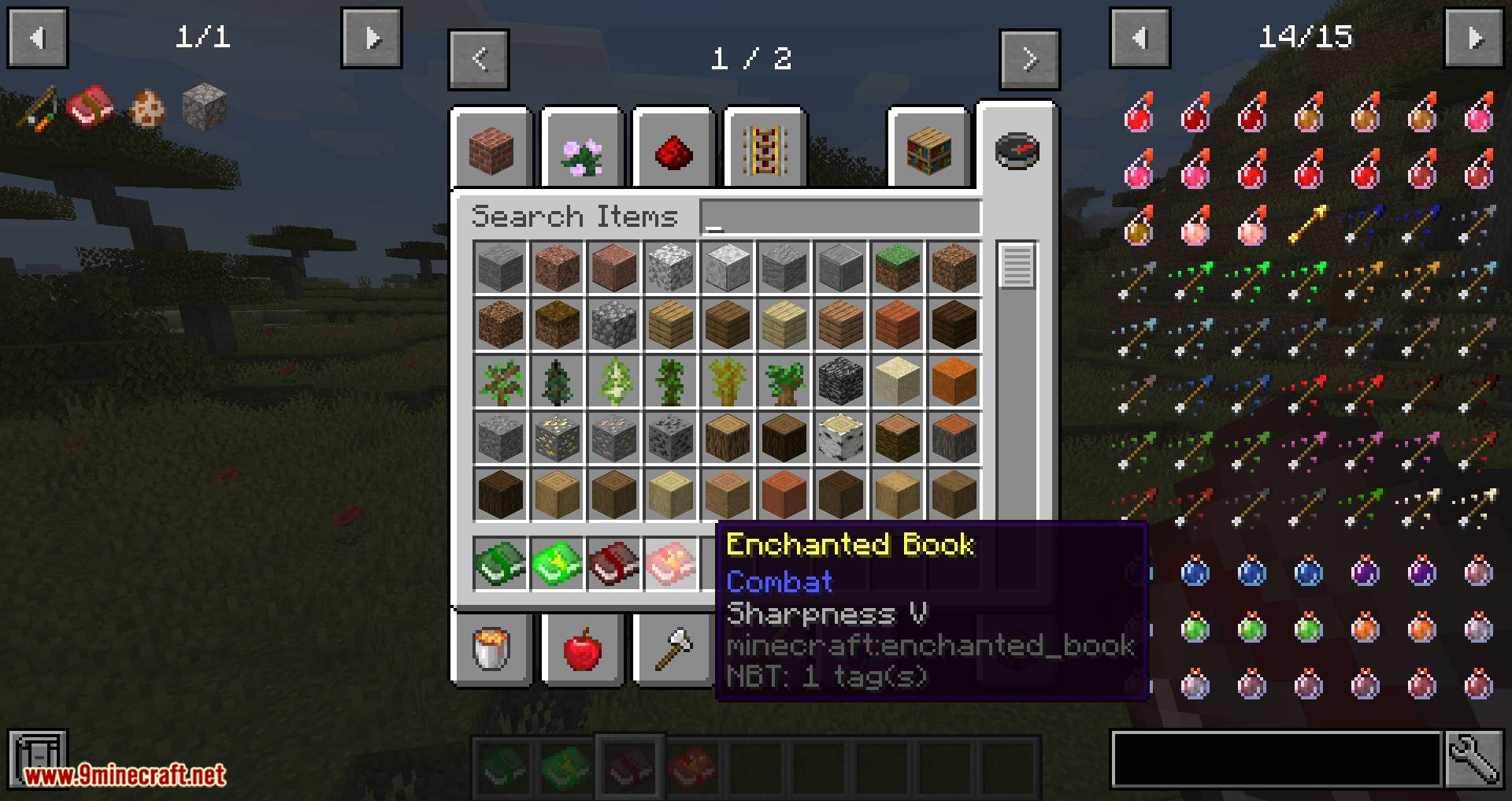 Enchanted Book Redesign mod for minecraft 04