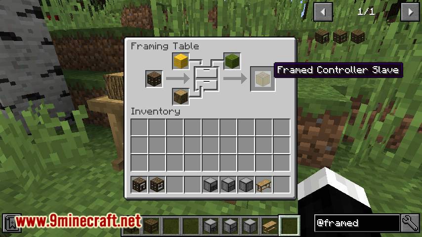 Framed Compacting Drawers mod for minecraft 06