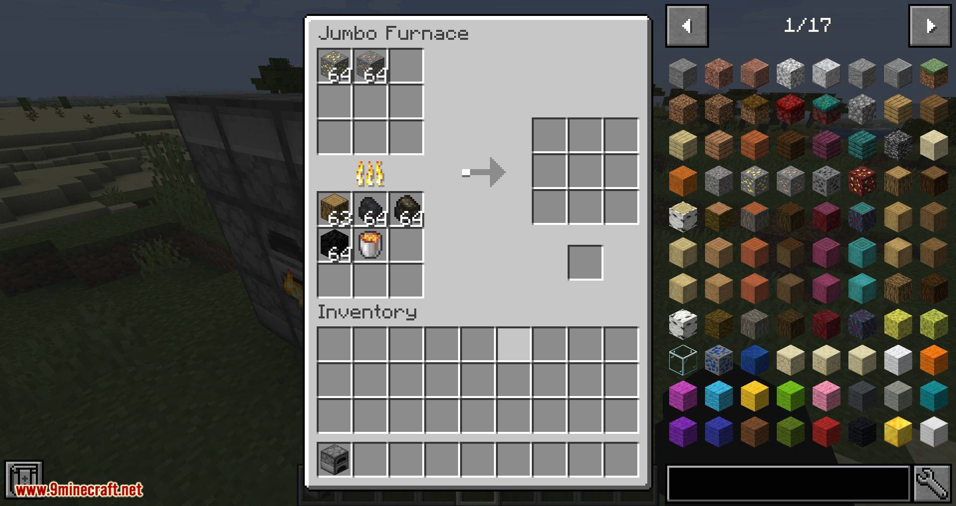 Jumbo Furnace mod for minecraft 06