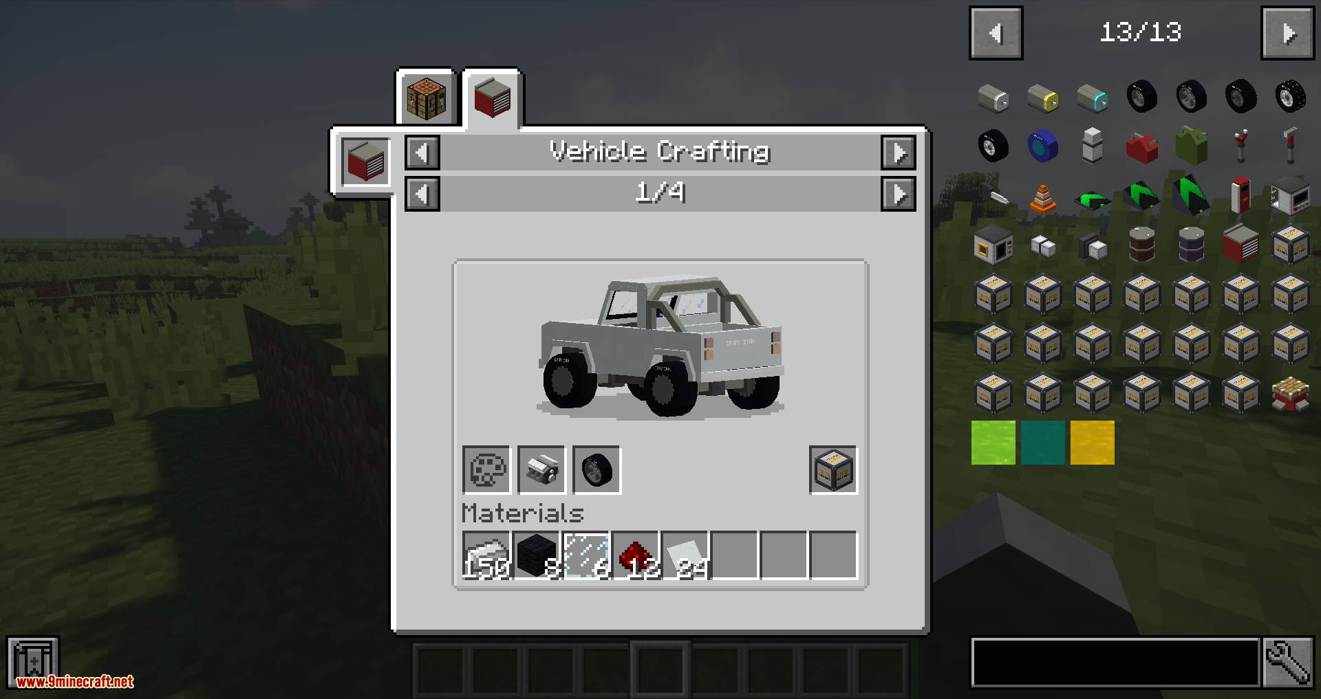 Just Enough Vehicles mod for minecraft 04