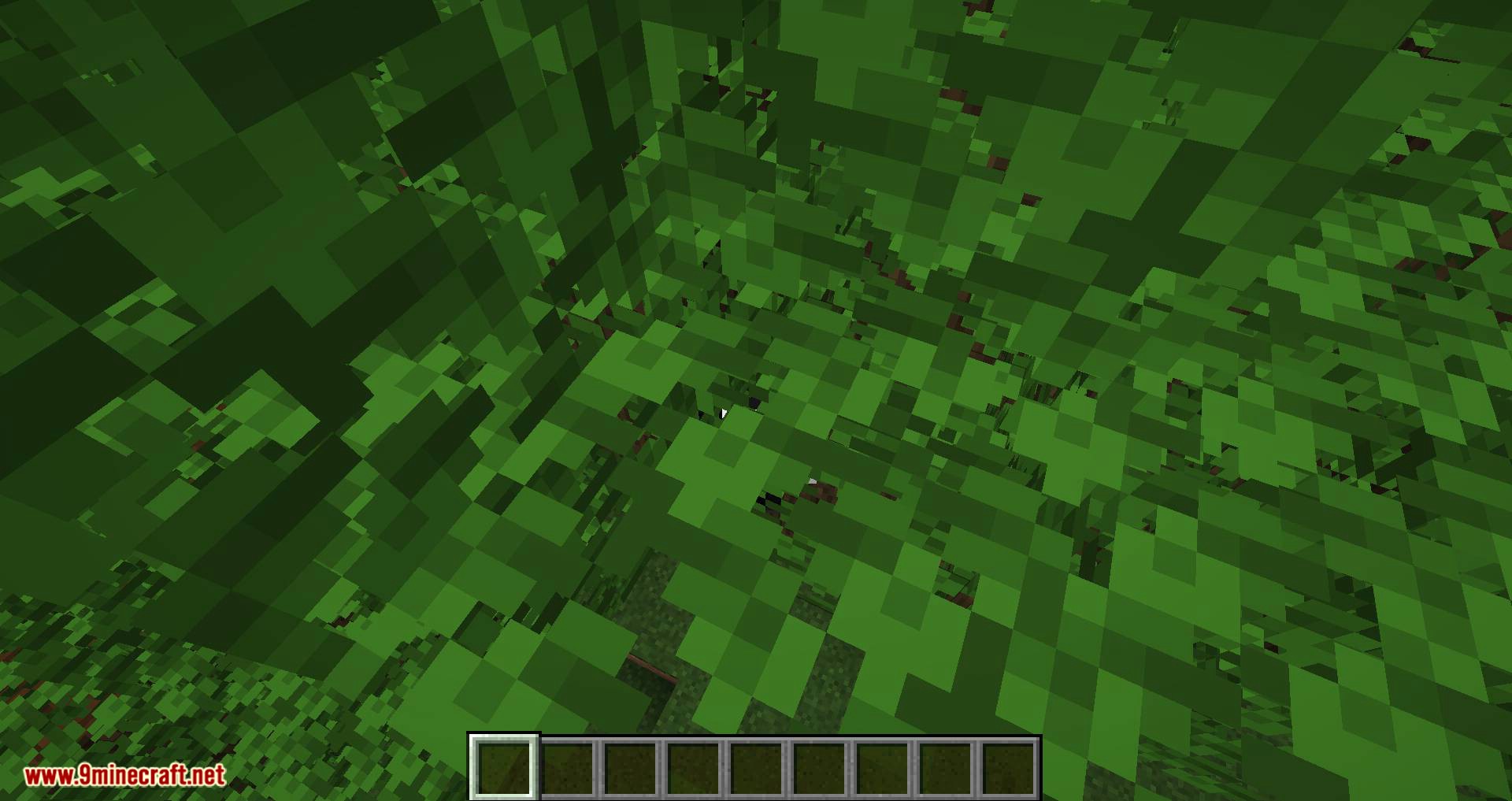 Passable Foliage mod for minecraft 05