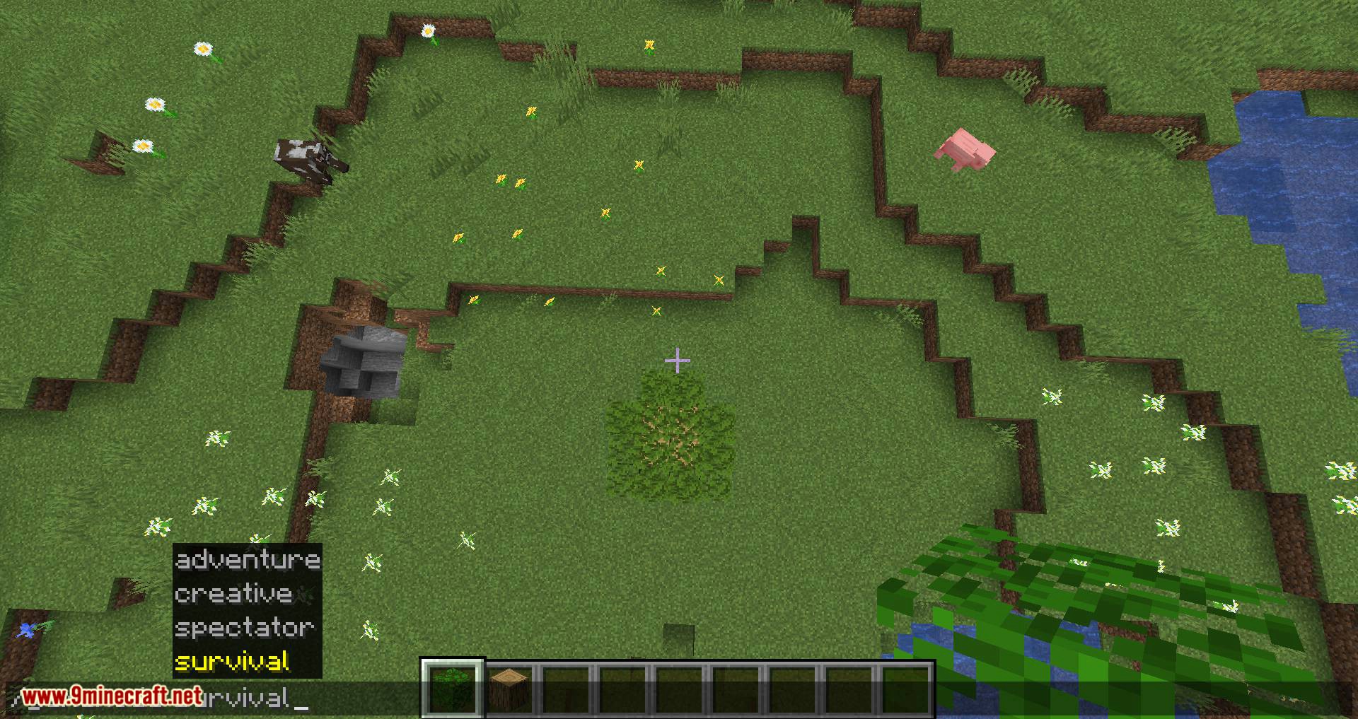 Passable Foliage mod for minecraft 07