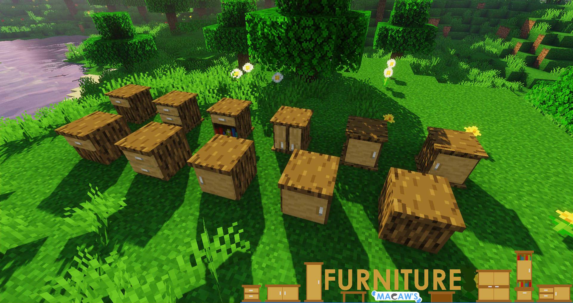Macaw_s Furniture mod for minecraft 22