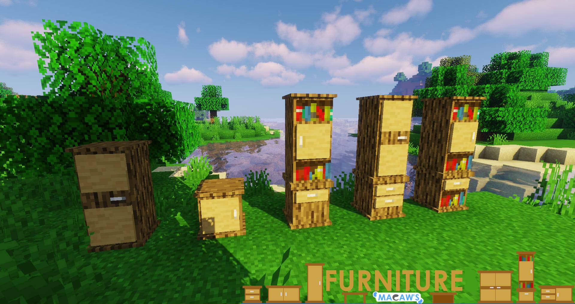 Macaw_s Furniture mod for minecraft 26
