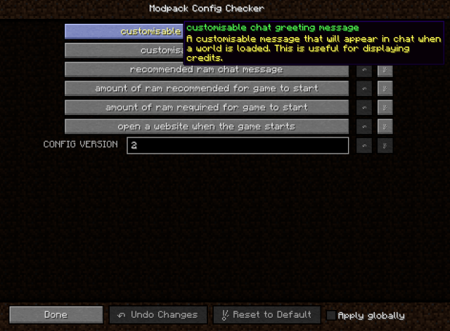 Modpack Config Checker mod for minecraft 14
