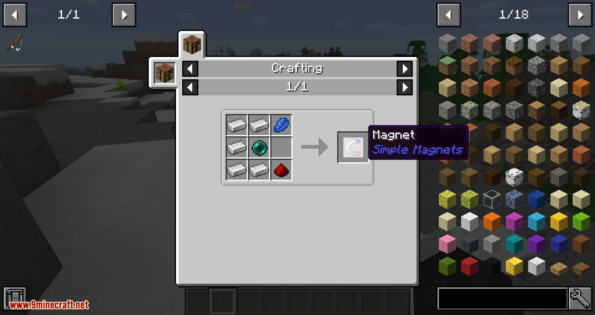 Simple Magnets mod for minecraft 01