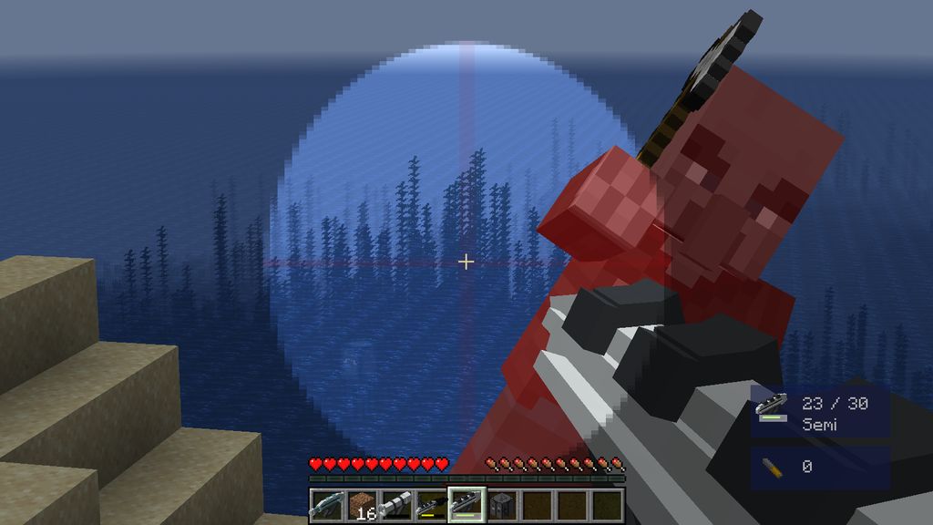 Flytras Gun Mod 1 16 5 Minecraft Mod Download