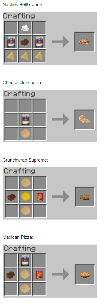Taco Bell mod for minecraft 2