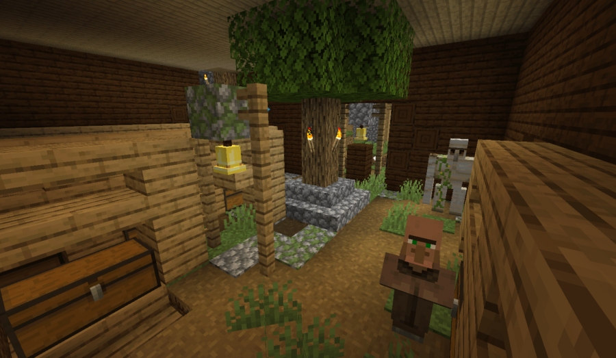 Village Spawns Inside Mansion - Top 8 Minecraft Woodland Mansion Seeds 1.16 – All Platforms