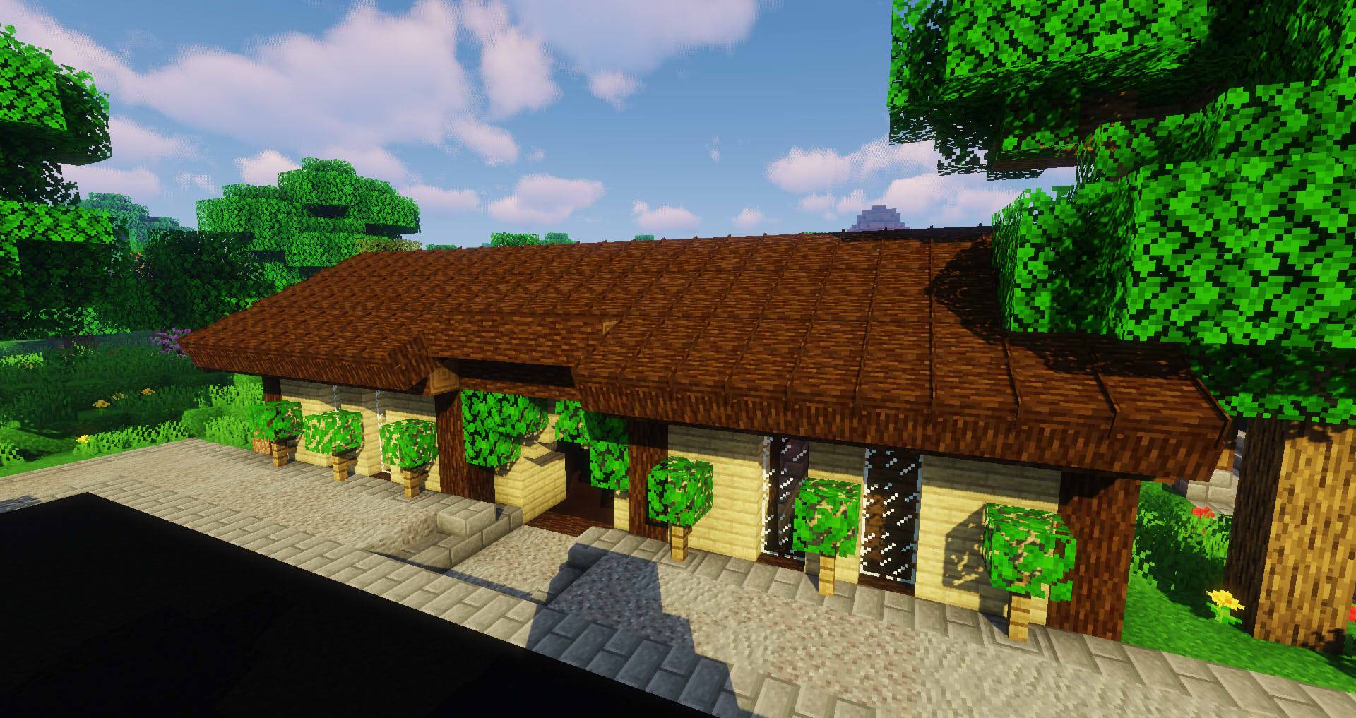Macaw_s Roofs mod for minecraft 28