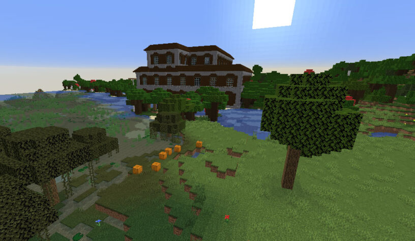 Woodland Mansion at Spawn - Top 19 Best Minecraft Seeds 1.16.5 Java & Bedrock (April 2021)