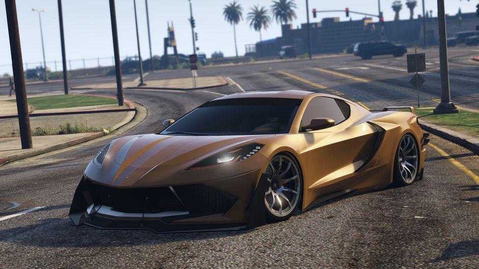 6. Invetero Coquette D10 - 20 Fastest Cars in GTA Online & Grand Theft Auto V ( 2021)