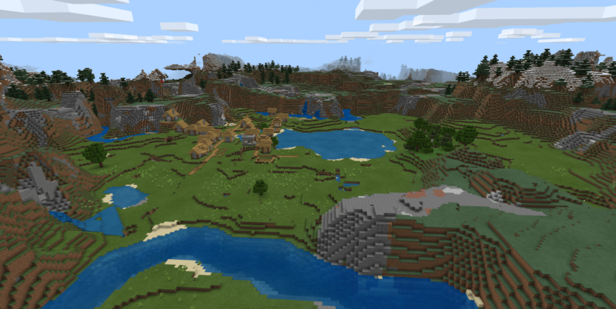 Village Valley - Top 8 Best Bedrock Seeds 1.16 and 1.17 for Minecraft (May 2021)