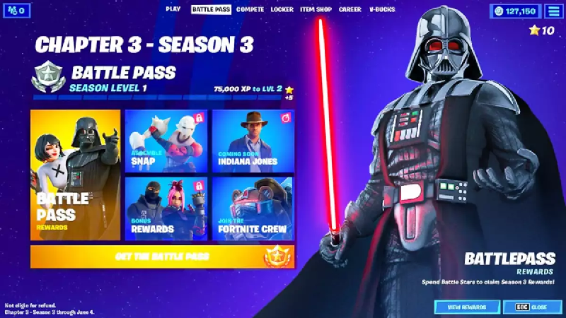All Battle Pass rewards and skins in Fortnite Chapter 3 Season 3
