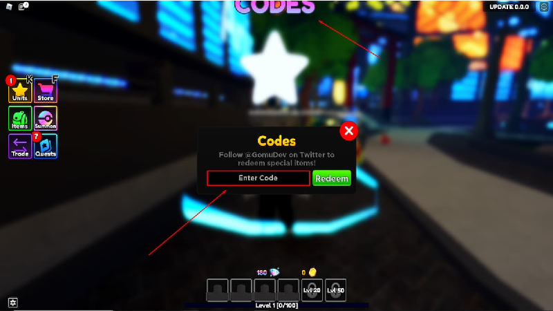 How to Redeem Codes in Anime Adventures - 2023 (PC + Mobile)