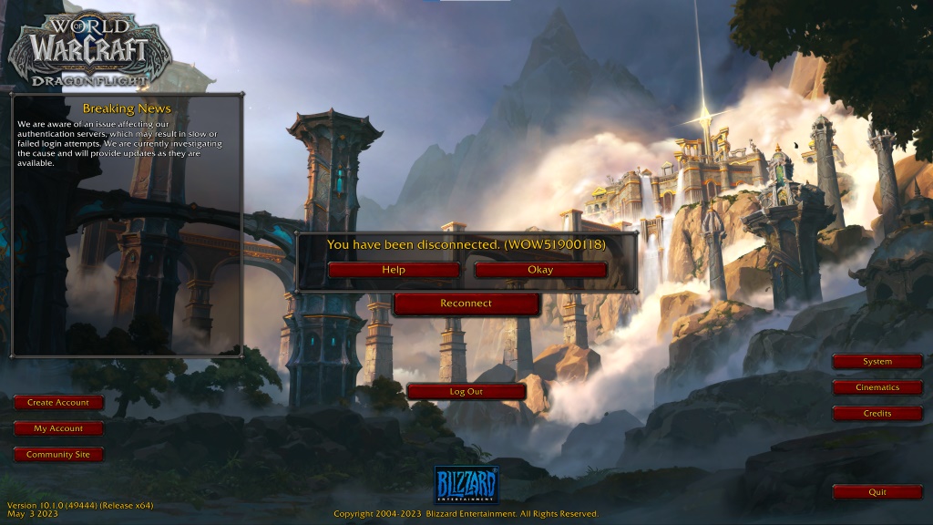 World of Warcraft wow51900118 error - Causes and How to Fix